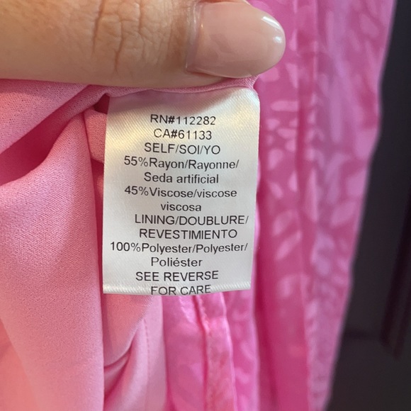 Pink dress size xl short above the knee - Picture 4 of 5